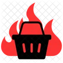 Commercial Product Burn Icon