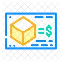 Product Calculating Product Price Price Icon