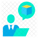 Client Discuss About Product Discuss About Product Manufacturing Icon