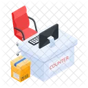 Pay Counter Product Counter Cash Counter Icon