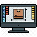 Product Design Laptop Invention Icon