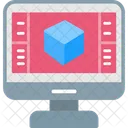 Product Design Development Box Icon