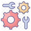 Product Development Gear Wrench Icon