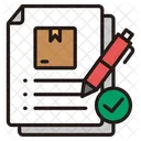 Parcel Information Package Details Package Information Icon
