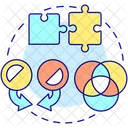Business Merger Type Icon