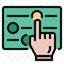 Product Filter Adjust Hand Icon