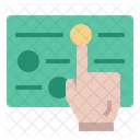 Product Filter Adjust Hand Icon