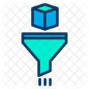 Funnel Filter Product Sorting Icon