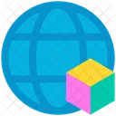 World Globe Network Icon