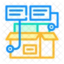 Product Management Manufacturing Management Icon