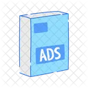 Product Packaging Ad Product Ad Advertising Icon