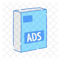 Product packaging ad  Icon