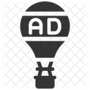 Balloon Product Placement Air Balloon Icon