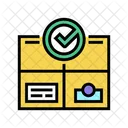 Product Quality Check Quality Certificate Icon