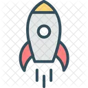 Product Release Launch Rocket Icon