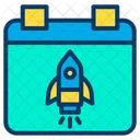 Product Manufacturing Date Due Date Product Launch Date Icon