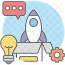 Product Launch Product Startup Product Development アイコン