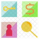Glass Research Study Icon