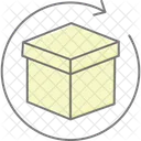 Product Return Lineal Color Icon Icon
