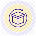 Product Return Color Circle Icon Icon