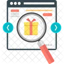 Product Search Find Magnifying Icon