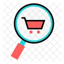Product Search Find Product Online Shopping Icon
