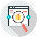 Product Search Find Magnifying Icon