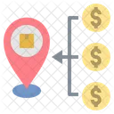 Product Selling Location  Icon