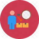 Product Supervision Inventory Checking Icon