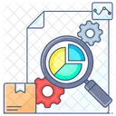 Product Analysis Production Analysis Analytical Production Icon
