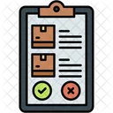 Production Clipboard List Icon