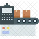 Production Manufacturing Conveyor Icon