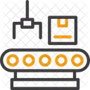Production Line Assembly Line Manufacturing Line Icono