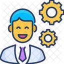 Business Manager Modern Icon