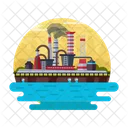 Factory Mill Production Plant Icon