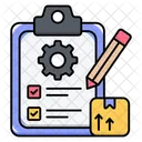 Production Report Production Business Growth Icon