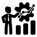 Productividad Gerente CRM Icono