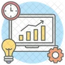 Productivity Efficiency Online Data Icon