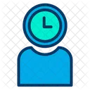 Time Management User Productivity Clock Icon