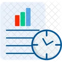 Productivity Businessman Clock Icon