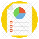 Pie Chart Analysis Icon