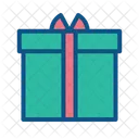 Produit Cadeau Emballage Icône