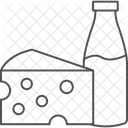 Produit laitier  Icône