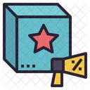 Produkt bewerben  Symbol