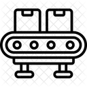 Produkt Produktionslinie Paket Symbol