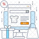 Online Shopping Web Shopping Shopping Website Symbol