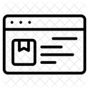 Produktdetails Produktinformationen Produktdaten Symbol