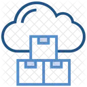 Cloud Speicher Produkte Symbol