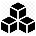 Produkte Boxen Wurfel Symbol