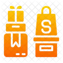 Produkte Waren Fracht Symbol